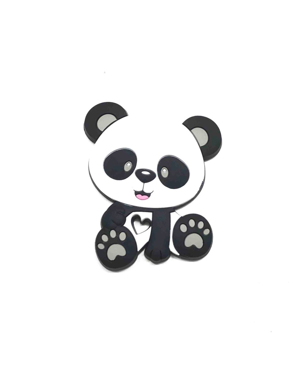 Pack Panda gris silicone