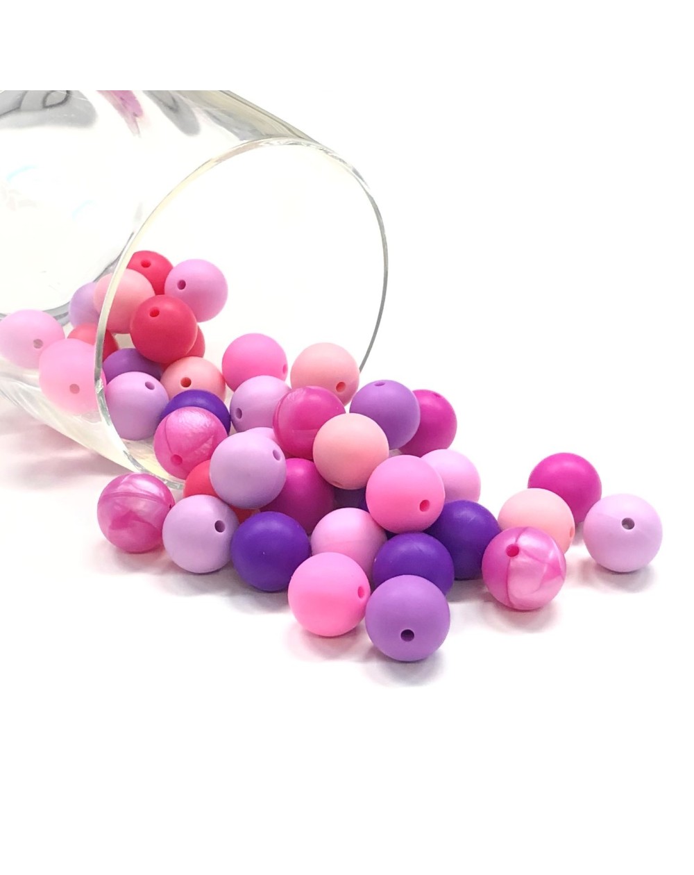 100 Bulk 15mm Silicone Beads 100 Silicone Beads Wholesale 