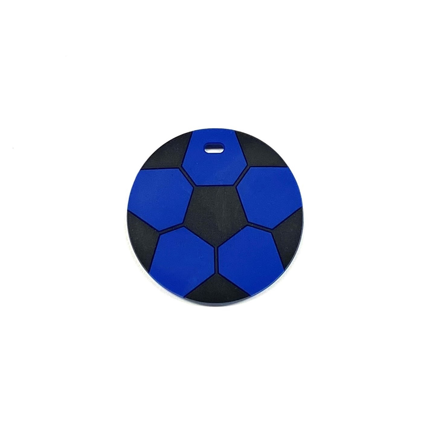 Pallone da calcio con polvere blu e coriandoli per baby shower Cancelleria  Party Papiro Ercolano