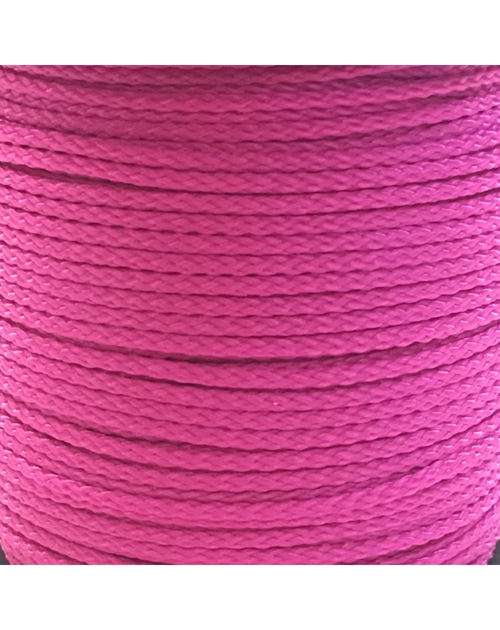 Corda progettata a forma di treccia in nylon rosa da 50 mx 1 mm